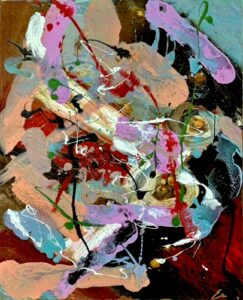 Tony Evans Art Work. #26 Czech Me Out. 2025. Metal. 20 x 24. Sold. $900