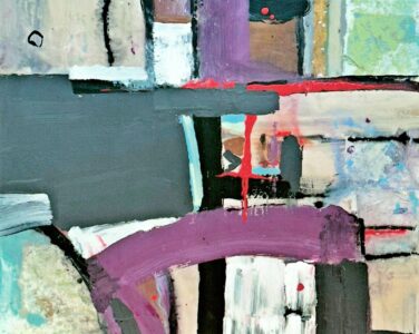 Tony Evans Art Work. #34 Ritual. 2025. Canvas. 30 x 40. Sold. $1300