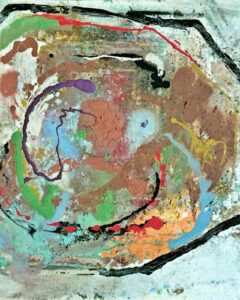 Tony Evans art work. Untitled 3. 2025.
