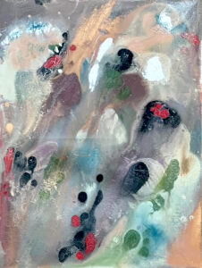 Tony Evans Art Work. #17 Misty Falls. 2025. Canvas. 24x24